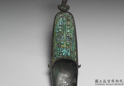 图片[3]-Bi vessel with animal mask pattern and turquoise inlay, late Shang dynasty, c. 13th-11th century BCE-China Archive